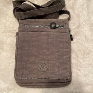 Grey Kipling Crossbody Bag